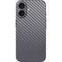 Silver Carbon Fiber Specialty Texture Material iPhone 17 Skin