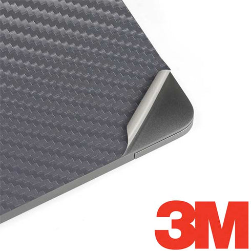 Silver Carbon Fiber Specialty Texture Material MacBook Skins