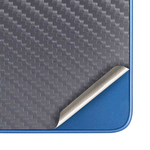 Silver Carbon Fiber Specialty Texture Material Moto G Play 4G (2024) Skin