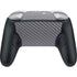 Silver Carbon Fiber Specialty Texture Material Nintendo Switch 2 (2025) Pro Controller Skin
