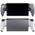 Silver Carbon Fiber Specialty Texture Material PlayStation Portal Remote Player Skin