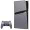 Silver Carbon Fiber Specialty Texture Material PS5 Pro Bundle Skin