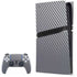 Silver Carbon Fiber Specialty Texture Material PS5 Pro Bundle Skin