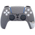 Silver Carbon Fiber Specialty Texture Material PS5 Pro Bundle Skin