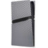 Silver Carbon Fiber Specialty Texture Material PS5 Pro Console Skin