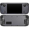 Silver Carbon Fiber Specialty Texture Material Steam Deck Handheld Gaming Computer OLED Skin