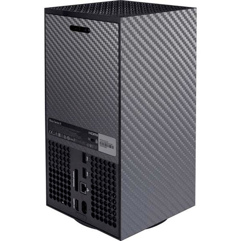 Silver Carbon Fiber Specialty Texture Material XBox Series X Digital Edition Bundle Skin