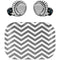 Silver Chevron Amazon Echo Buds Skin