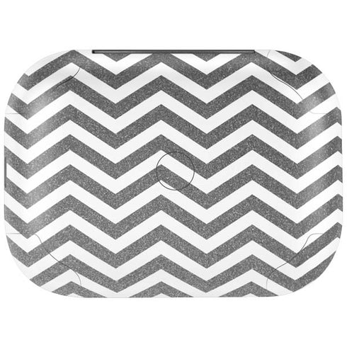 Silver Chevron Amazon Echo Buds Skin