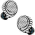 Silver Chevron Amazon Echo Buds Skin