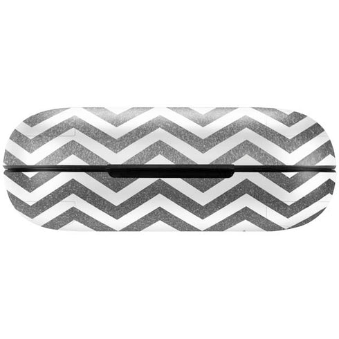 Silver Chevron Amazon Echo Buds Skin