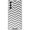 Silver Chevron Gabb Phone 4 Clear Case