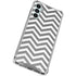 Silver Chevron Gabb Phone 4 Clear Case