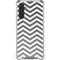 Silver Chevron Galaxy A17 Clear Case
