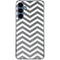 Silver Chevron Galaxy A55 5G Clear Case