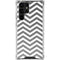 Silver Chevron Galaxy S23 Ultra Clear Case
