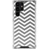 Silver Chevron Galaxy S23 Ultra Clear Case