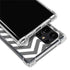 Silver Chevron Galaxy S23 Ultra Clear Case