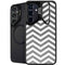 Silver Chevron Galaxy S24 Kickstand Case