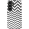 Silver Chevron Galaxy S25 Plus Impact Case