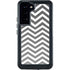 Silver Chevron Galaxy S24 Plus Waterproof Case