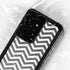Silver Chevron Galaxy S24 Ultra Waterproof Case