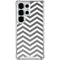 Silver Chevron Galaxy S25 Ultra Clear Case