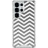 Silver Chevron Galaxy S25 Ultra Clear Case