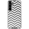 Silver Chevron Galaxy S26 Clear Case