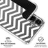 Silver Chevron Galaxy S26 Clear Case