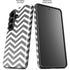 Silver Chevron Galaxy S26 Plus Impact Case