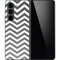 Silver Chevron Galaxy Z Fold5 5G Skin