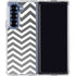 Silver Chevron Galaxy Z Fold6 Clear Case