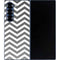 Silver Chevron Galaxy Z Fold6 Skin