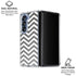 Silver Chevron Galaxy Z Fold7 Clear Case