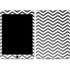 Silver Chevron iPad Skins