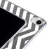 Silver Chevron iPad 11th Gen (2025) Clear Case