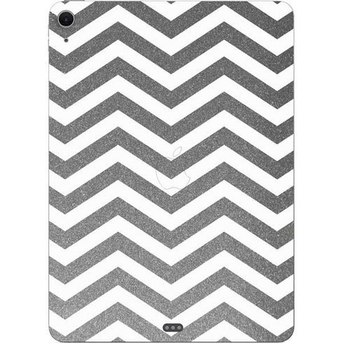 Silver Chevron Apple iPad Air Skin