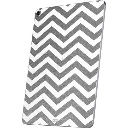 Silver Chevron Apple iPad Air Skin