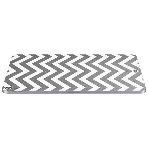 Silver Chevron Apple iPad Air Skin