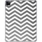 Silver Chevron iPad Pro 11in (2024) Clear Case