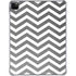 Silver Chevron iPad Pro 11in (2024) Clear Case