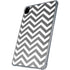 Silver Chevron iPad Pro 11in (2024) Clear Case