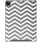Silver Chevron iPad Cases