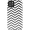 Silver Chevron iPhone Cases