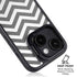 Silver Chevron iPhone 13 Kickstand Case