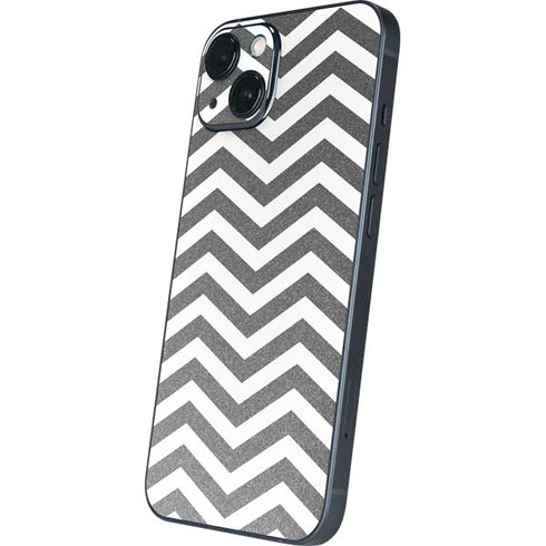 Silver Chevron iPhone Skins