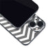 Silver Chevron iPhone 15 Skin