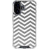 Silver Chevron iPhone 16 Clear Case
