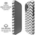 Silver Chevron iPhone 16 Magsafe Impact Case